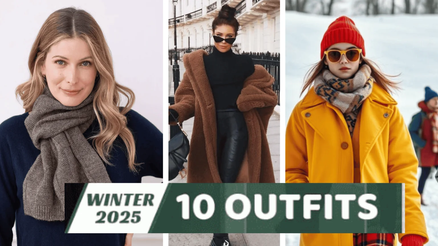 10 Best Winter Fashion Trends for women in 2025